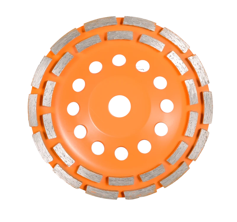 Чашка алмазная зачистная 180 мм двухрядная Вихрь 73/10/3/7