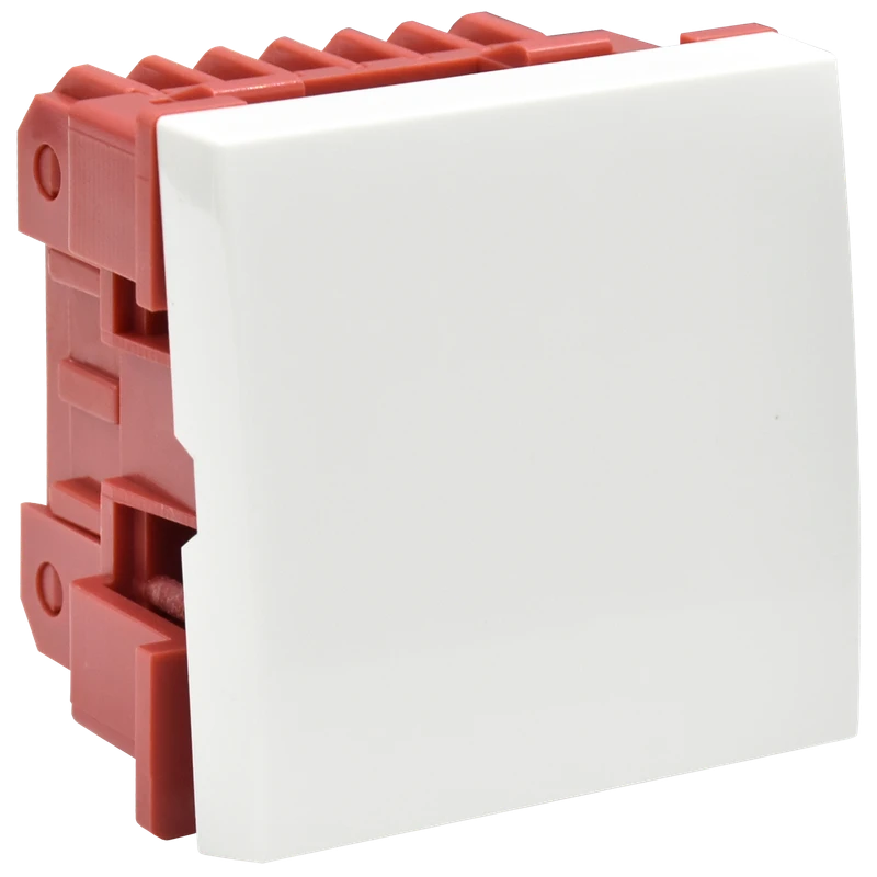 Выключатель одноклавишный на 2 модуля ВКО-21-00-П IEK CKK-40D-VO2-K01