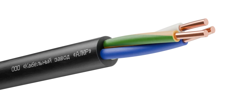 Кабель силовой ВВГнг(А)-LS 3х4 (N, PE)-0.660 однопроволочный АЛЮР 00-00005431