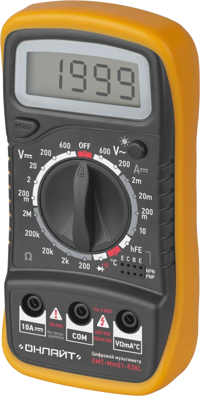 Мультиметр ОНЛАЙТ 90 081 ОMT-Mm01-838L (838L) Navigator Group 25906