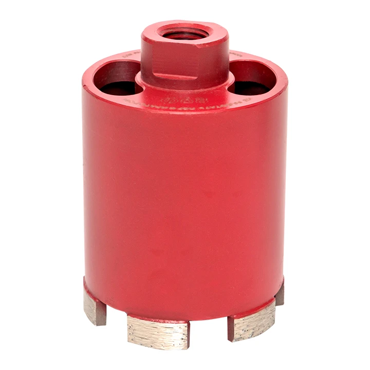 Коронка алмазная для дрелей (верхнее пылеудаление) DCH-68MHS M16 Professional EKF dch-68-mhs-m16