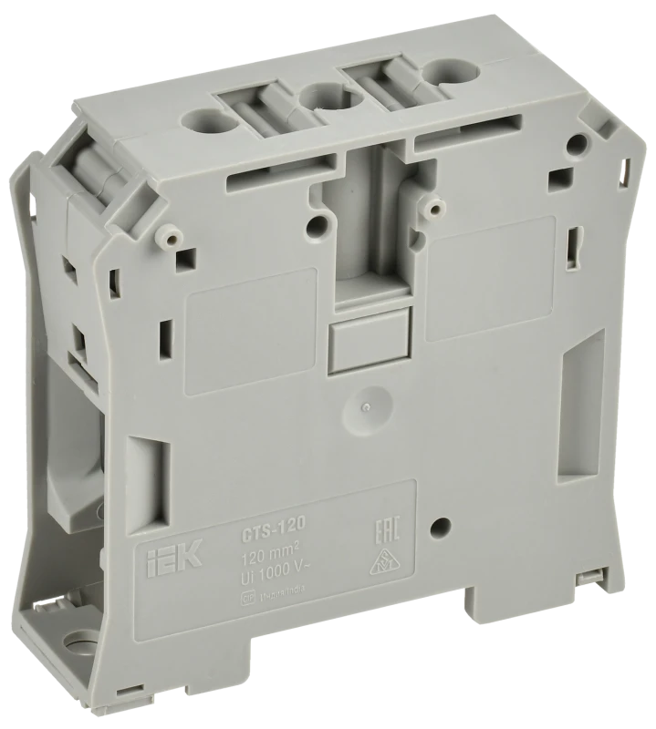 Колодка клеммная CTS 120мм2 серая IEK YCT10-00-K03-120