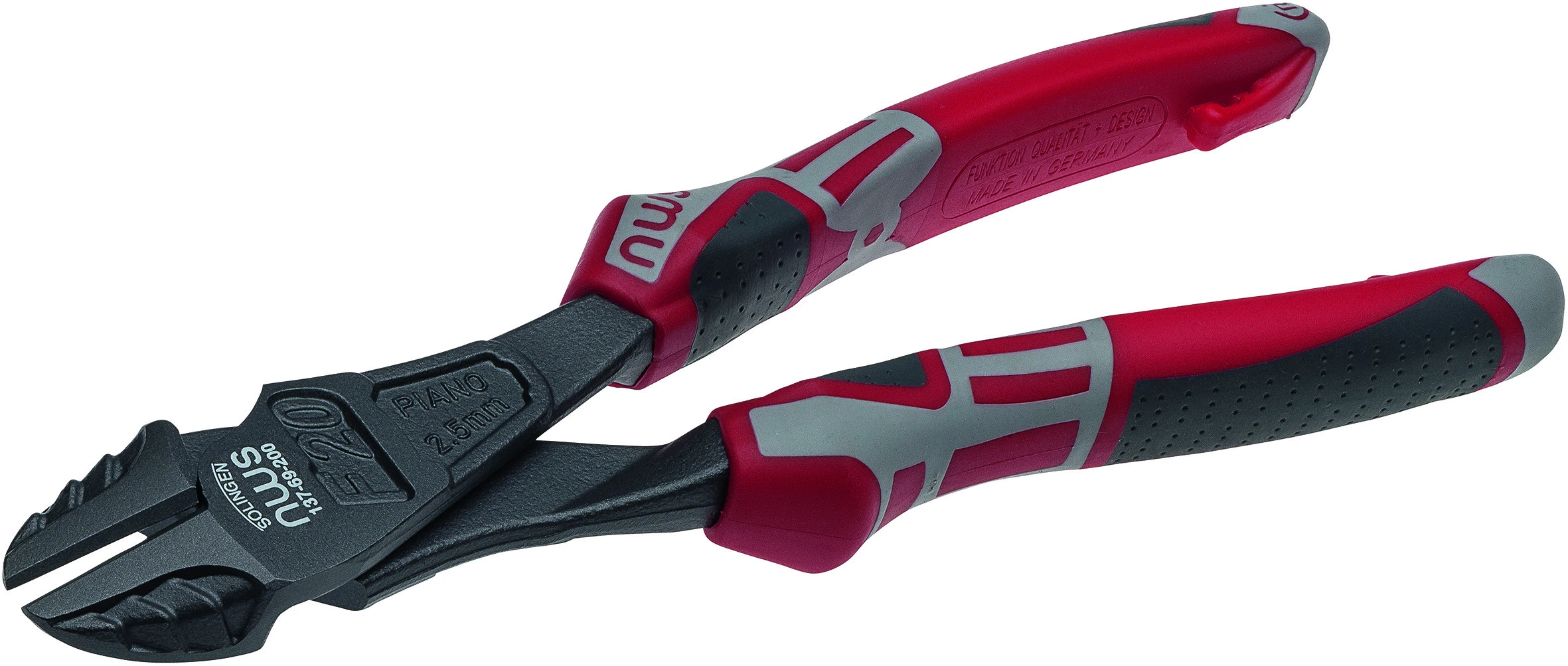 Бокорезы силовые 200 мм, покрытие TitanFinish, рукоятки SoftGripp 3K NWS 137-69-200
