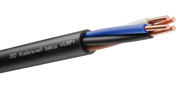 Кабель силовой ВВГнг(А)-LS 4х1.5 (N)-0.660 однопроволочный АЛЮР 00-00005480