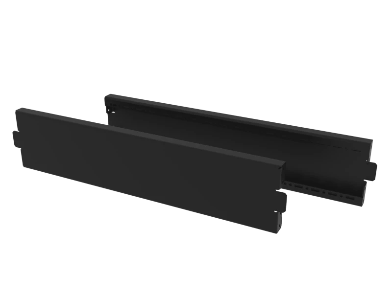 Элементы боковые цоколя 100 мм RS52 00.100 RAL7035 (2шт.) УЗОЛА UR12504100010