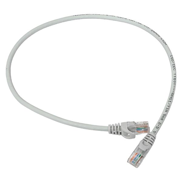 Патч-корд TERACOM PRO Cat.5E неэкранированный UTP оболочка LSZH серый (0.5м) EKF TRP-5EUTP-LSH-05M-GY