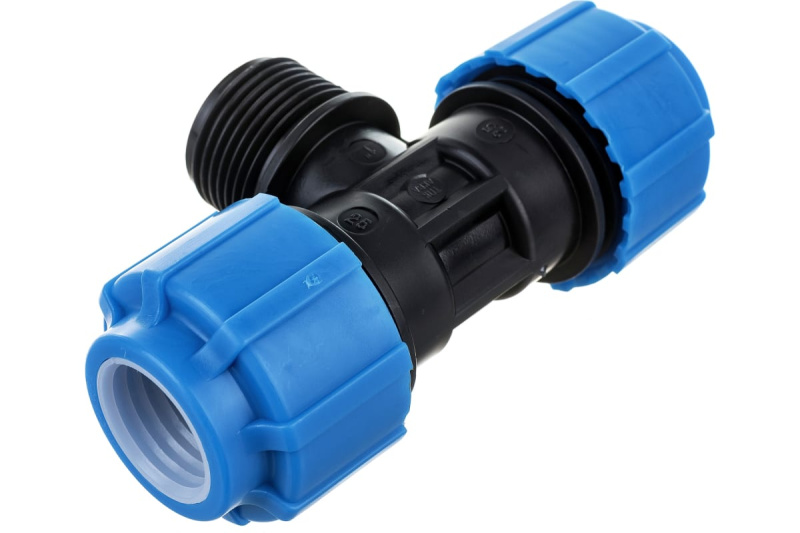 Тройник ПНД компрессионный НР 25 х 1' х 25 (51250125) Политэк