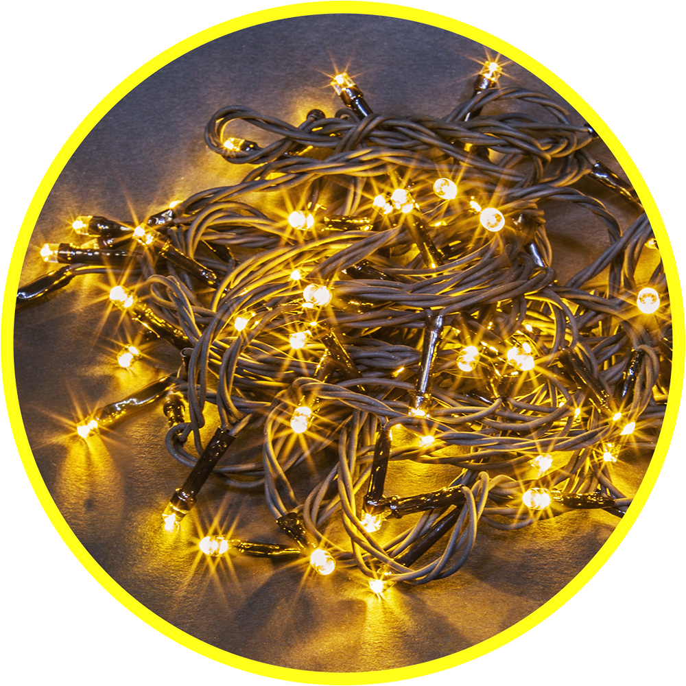 Гирлянда NGF-S01-100WW-10-11.5m-230-C8-G-IP20 Navigator Group 14021 NGF-S01 21385