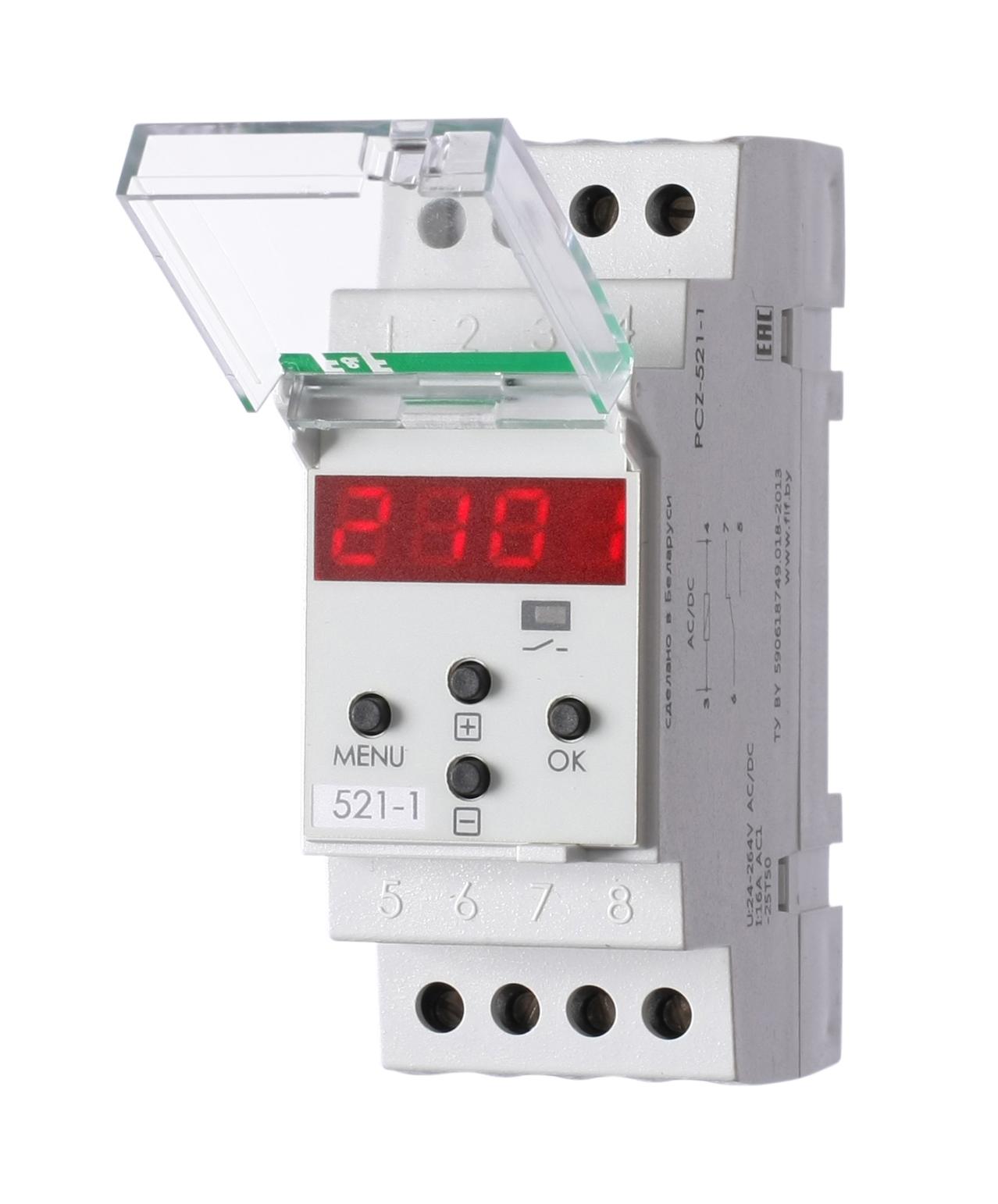 Реле времени PCZ-521-1 (EA02.002.010) Евроавтоматика F&F