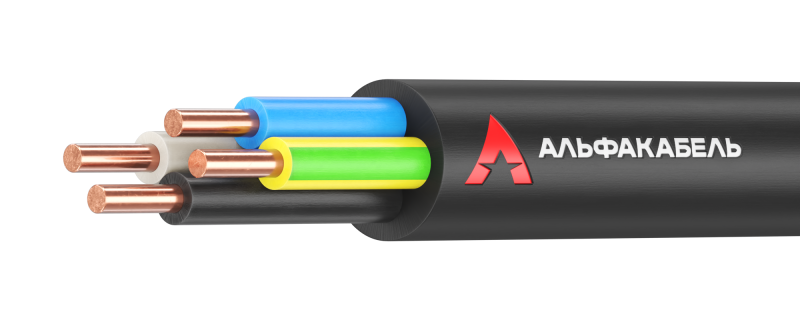 Кабель силовой ВВГнг(А)-LS 4х10-0.660  одн        опроволочный    ТРТС АЛЬФАКАБЕЛЬ 656742