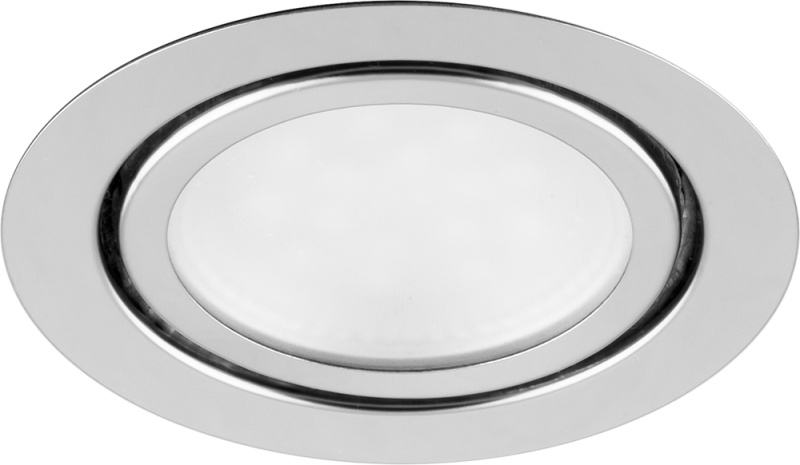 Светильник светодиодный ДВО-3w 4000K 150Лм хром FERON 28904