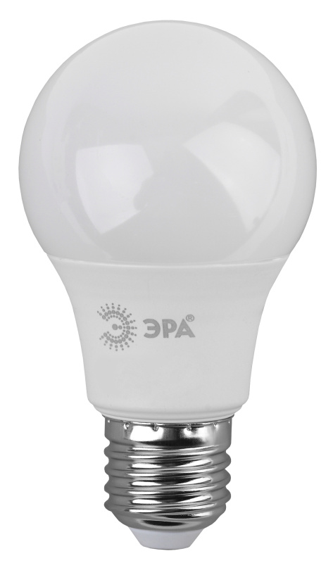 Лампа сетодиодная LED A60-9W-827-E27 (диод, груша, 9Вт, тепл, E27 (10/100/1200) ЭРА Б0032246