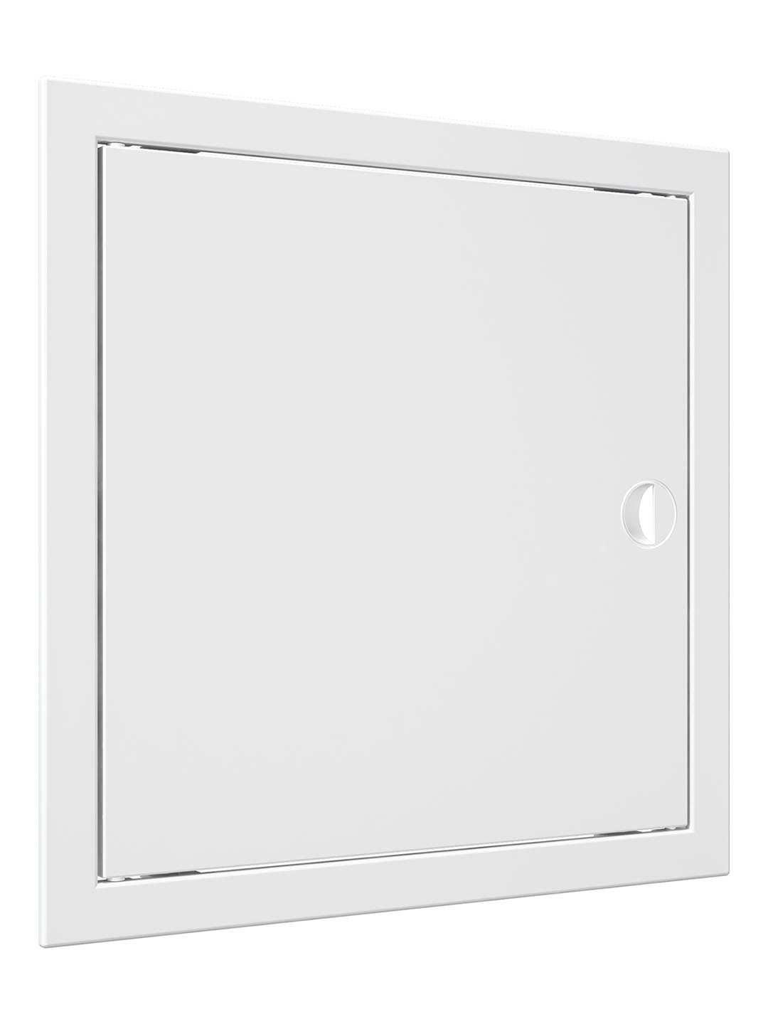 Люк-дверца ревизионный с ручкой, из ABS пластика 318х318 и с фланцем 296х296 EVECS 19027