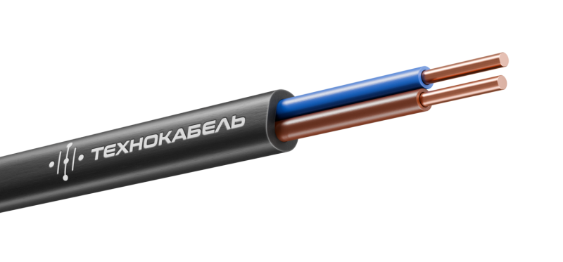 Кабель силовой ВВГ-Пнг(А)-LSLTx 2х1.5 ок(N)-0.660 ТРТС Технокабель НПП 00-00148524