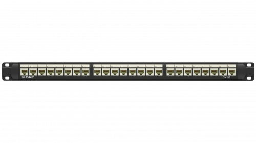 Патч-панель 19'',1U,CAT5E, 24 модуля RJ45,        неэкранир ованная DKC RN5PPU24