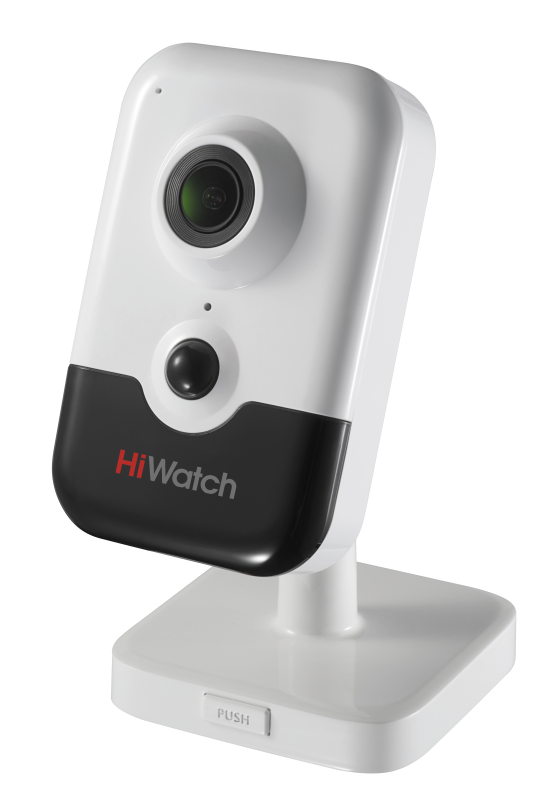 Видеокамера IP 2Мп внутренняя миниатюрная c ИК-подсветкой до 10м (2.8мм) (DS-I214(B) (2.8 mm)) HiWatch 311311667