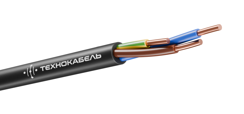 Кабель силовой ВВГнг(А)-LS 3Х6 ок(N.PE)-0.660 ТРТС Технокабель НПП 00-00148331