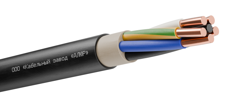 Кабель силовой ВВГнг(А)-LS 5х25 (N, PE)-0.660 однопроволочный АЛЮР 00-00005686