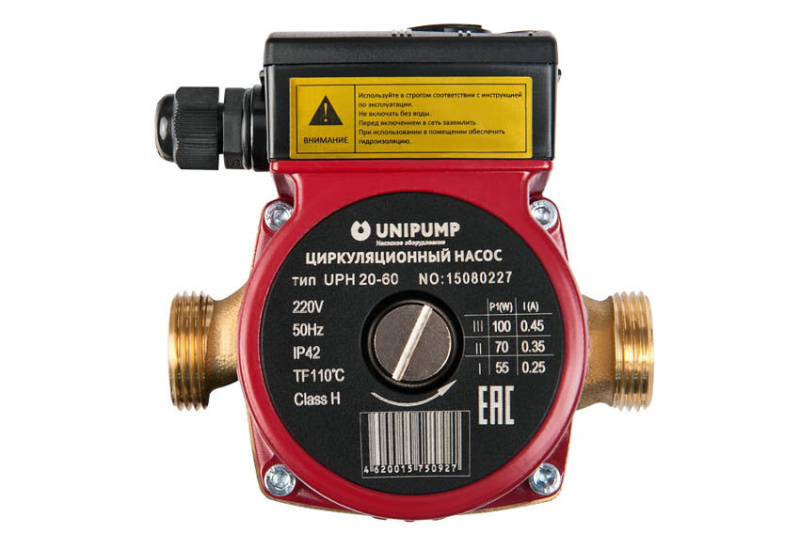 Насос циркуляционный (ГВС)    UPН 20-60 130 Unipump 21725