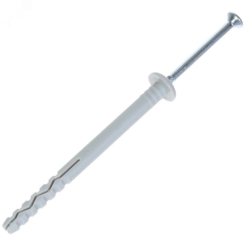 Дюбель-гвоздь 6х40 полипропилен гриб 150 шт (9892900-150) Крепдил