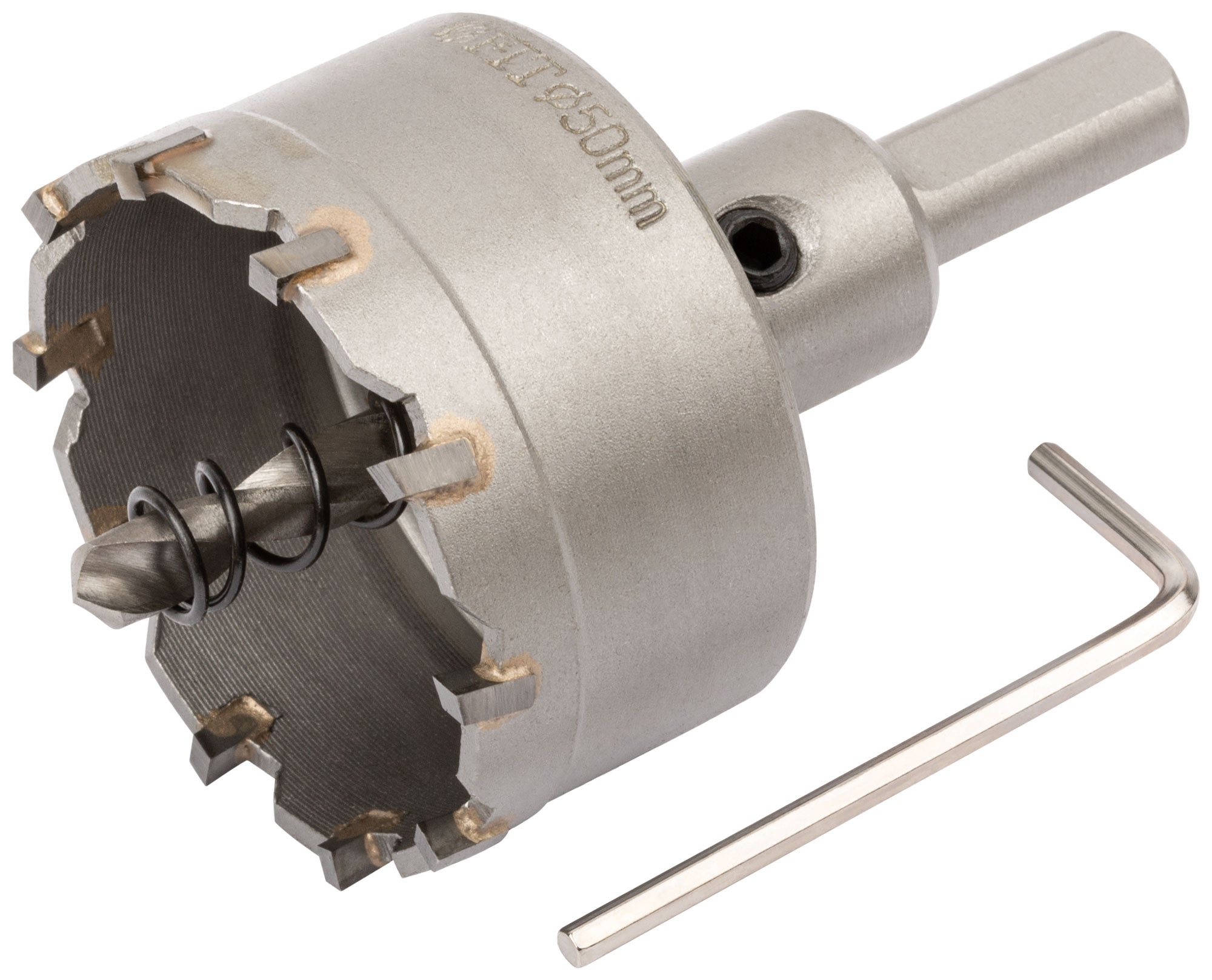 Коронка кольцевая с карбидными вставками Профи (для отверстий в нержавеющей стали) 50 мм (36850) FIT 36850