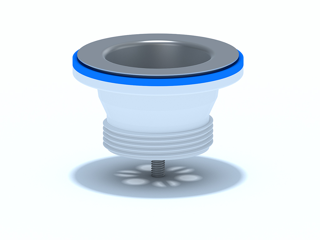 Выпуск АНИ 1 1/2' с нержавеющей сеткой (M100) АНИ пласт