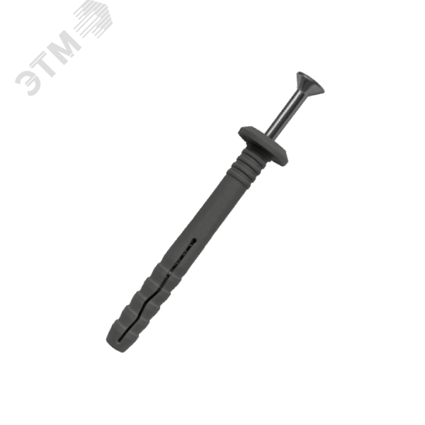 Дюбель-гвоздь 6х60 полипропилен гриб 100 шт Крепдил 4010051-100