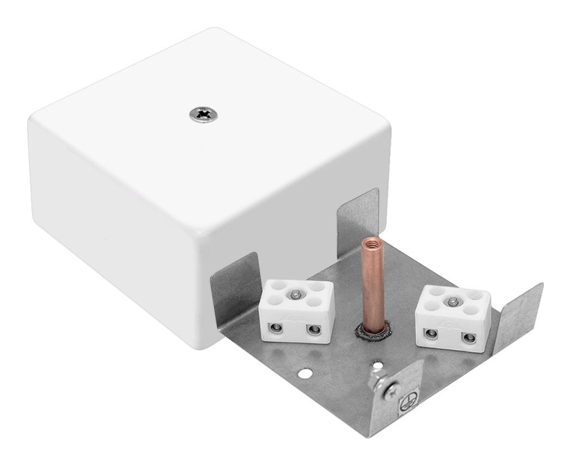 Коробка  монтажная огнестойкая КМ-О(4к) - IP41 (КМ-О(4к)-IP41) Гефест Н0000001069