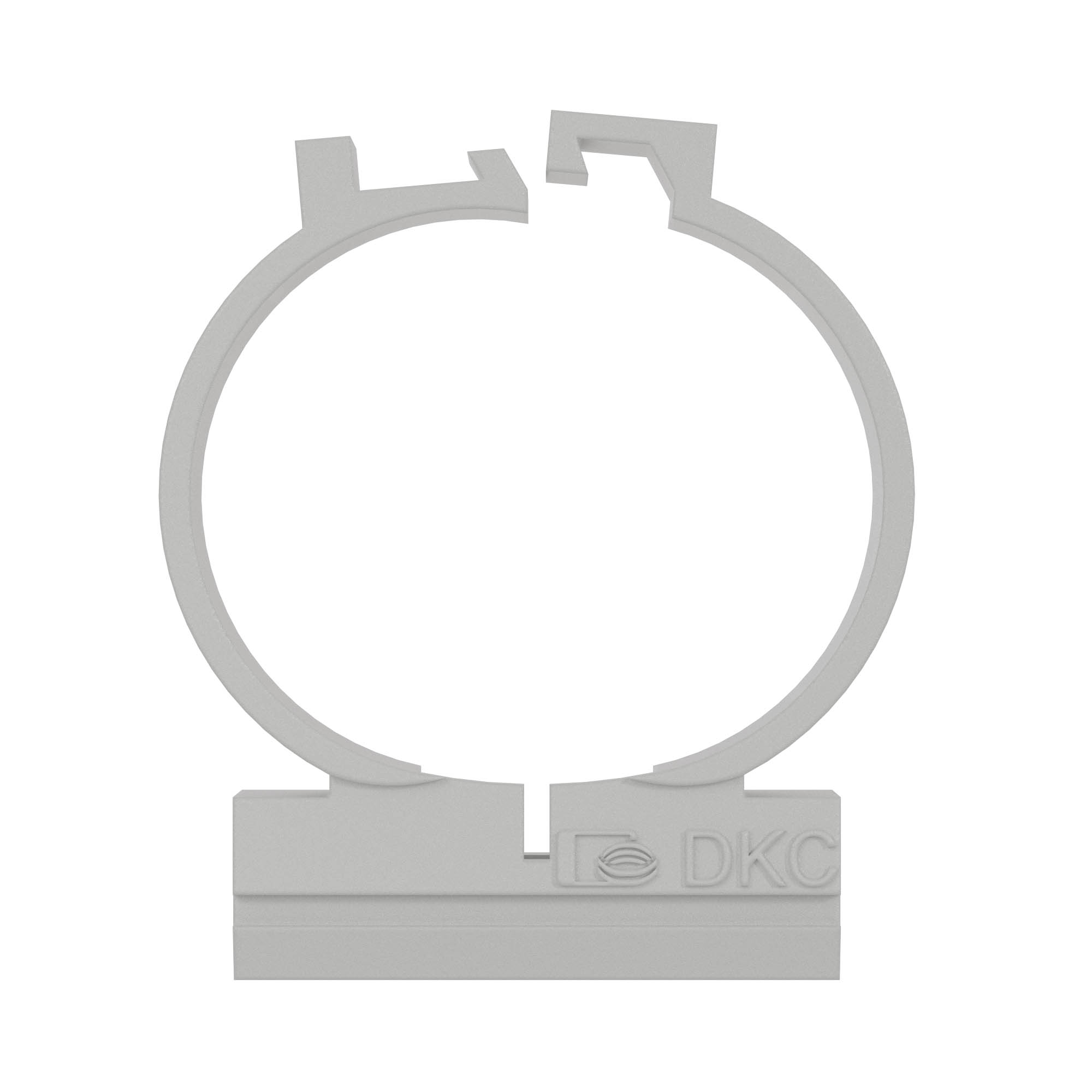 Держатель двухкомпонентный 25 мм для труб (51125) DKC