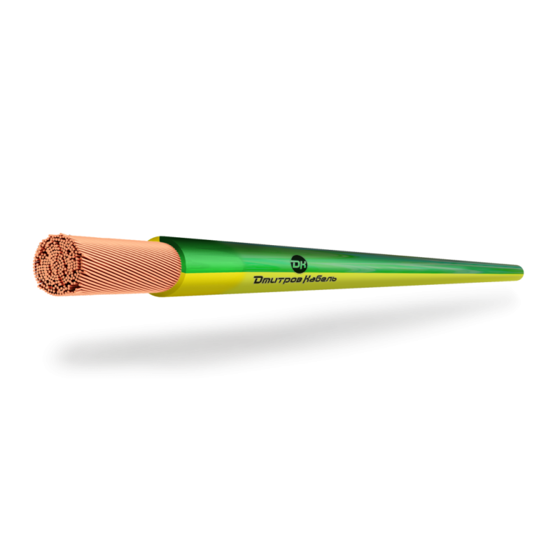 Провод силовой ПУГВнг(А)-LS 1х1.5 ТРТС черный     многопро волочный Дмитров-Кабель 000001415 000001415