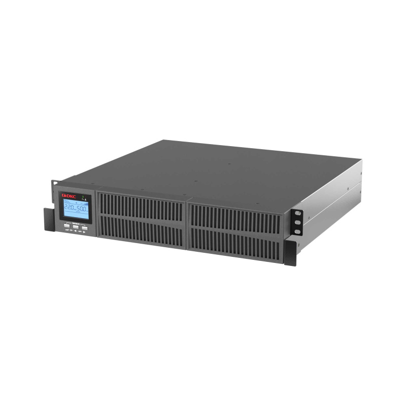 Источник бесперебойного питания Online Small Rackmount 3 кВа 5 мин Rack 8xIEC, EPO, USB DKC SMALLR3A5I
