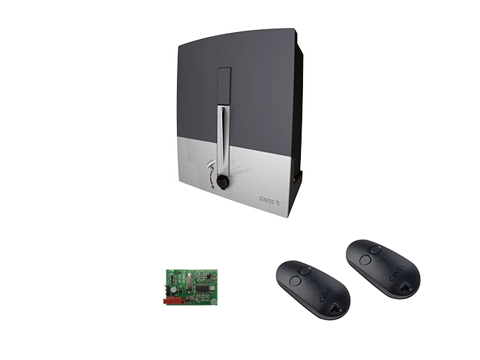 Комплект автоматики для откатных ворот на основе привода BXL04AGS (встроенный блок управления ZN6, плата-радиоприемник, брелок передатчик) Came BXLStart KIT