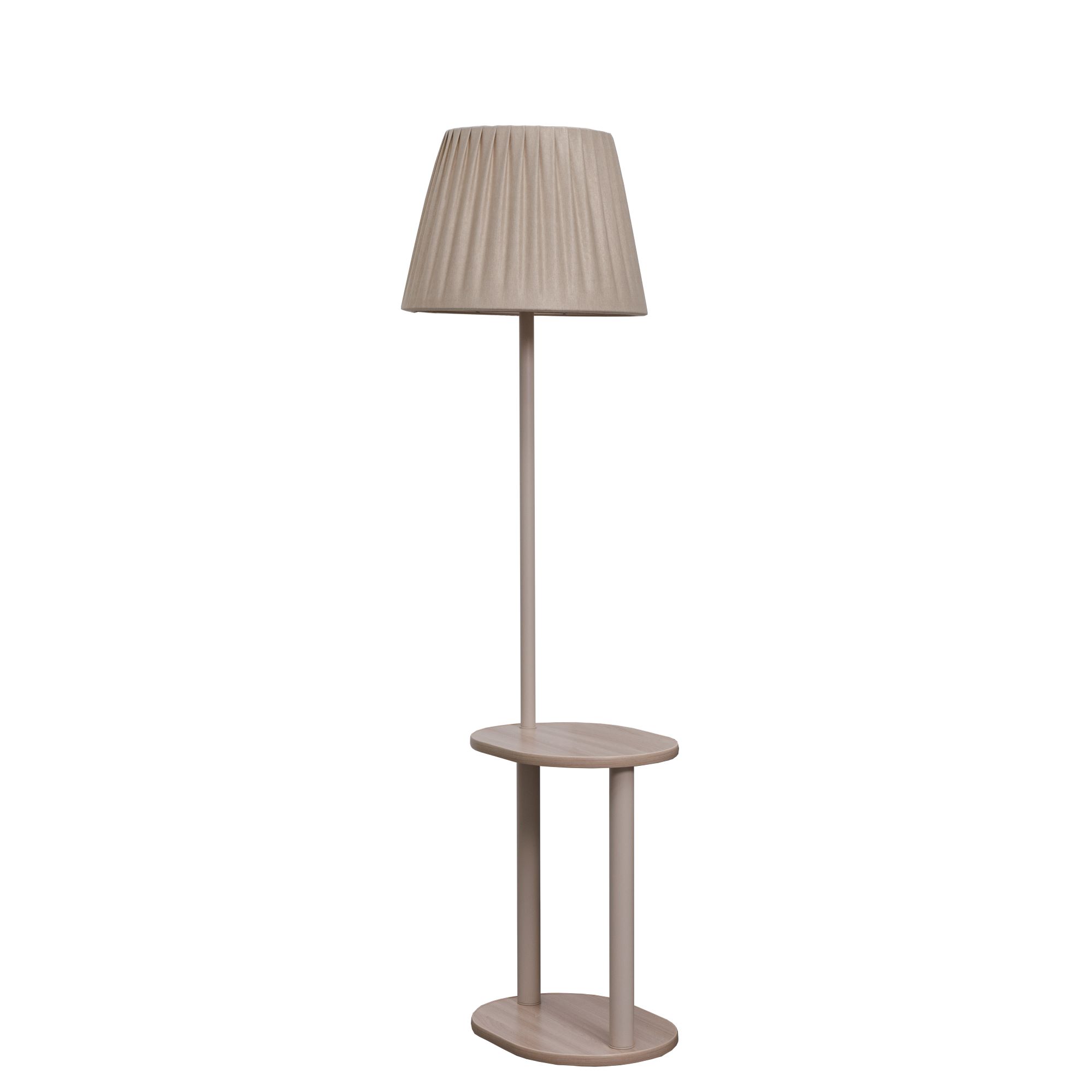 Светильник НТБ-11-60-103 со стол овал Шимо        абажуром Ларсен софт Эркадо 301406