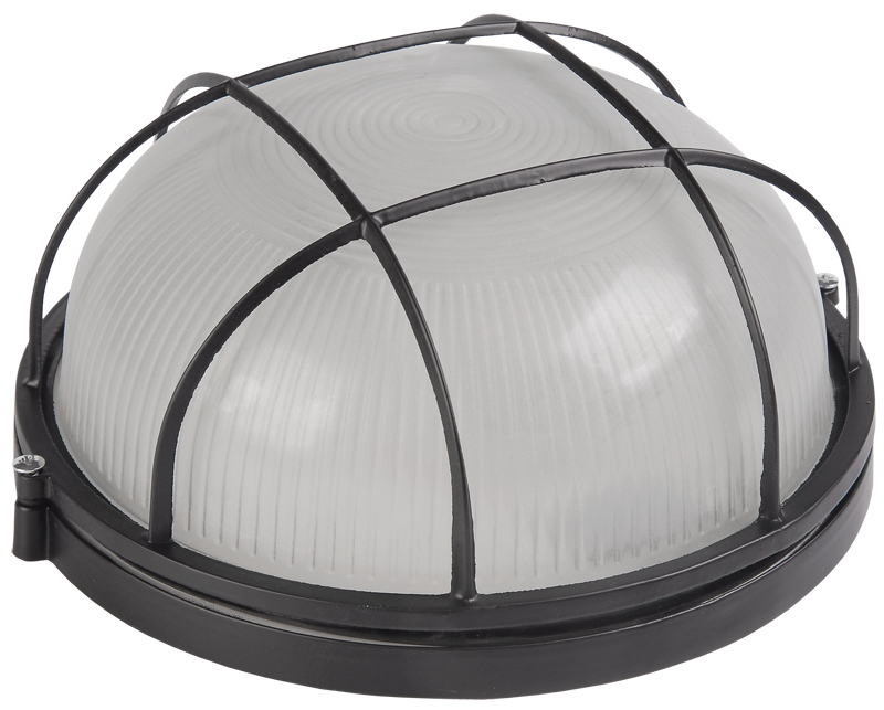 Светильник НПП-60w круглый термостойкий с решеткой IP54 IEK LNPP0-1302-1-060-K02