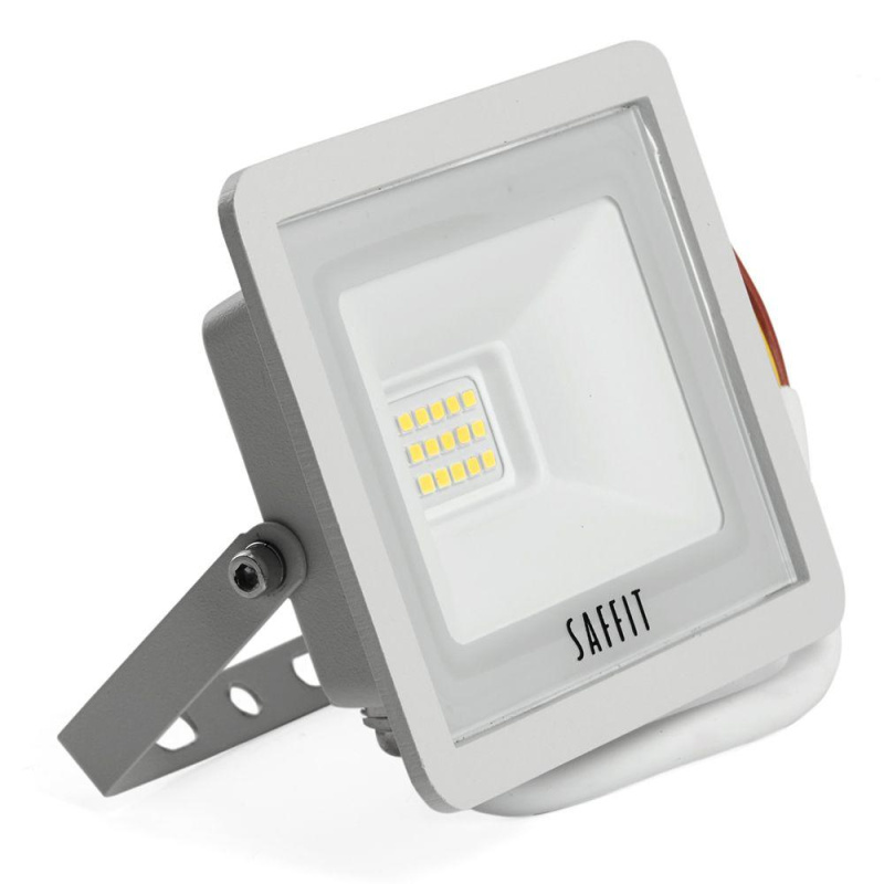 Прожектор светодиодный ДО-20w 6400К 1800Лм IP65 белый SAFFIT SFL90-20 55071