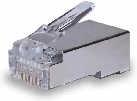 Коннекторы 8P8C (Компьютерные разъемы) F/UTP Cat.5e 3U (RJ-45) Уп. 100шт. (10-0201) SUPRLAN