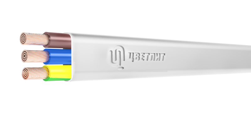 Провод силовой ПБВВГ 3х1.5 (N.PE) ТРТС Цветлит КЗ 00-00129280