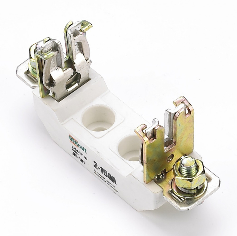 Вставка-держатель ДП-101-33 габарит 00 2-160А DEKraft 21322DEK