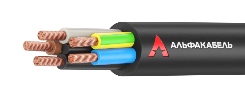 Кабель силовой КГВВнг(А)-LS 3х0.75 ТРТС АЛЬФАКАБЕЛЬ 12484