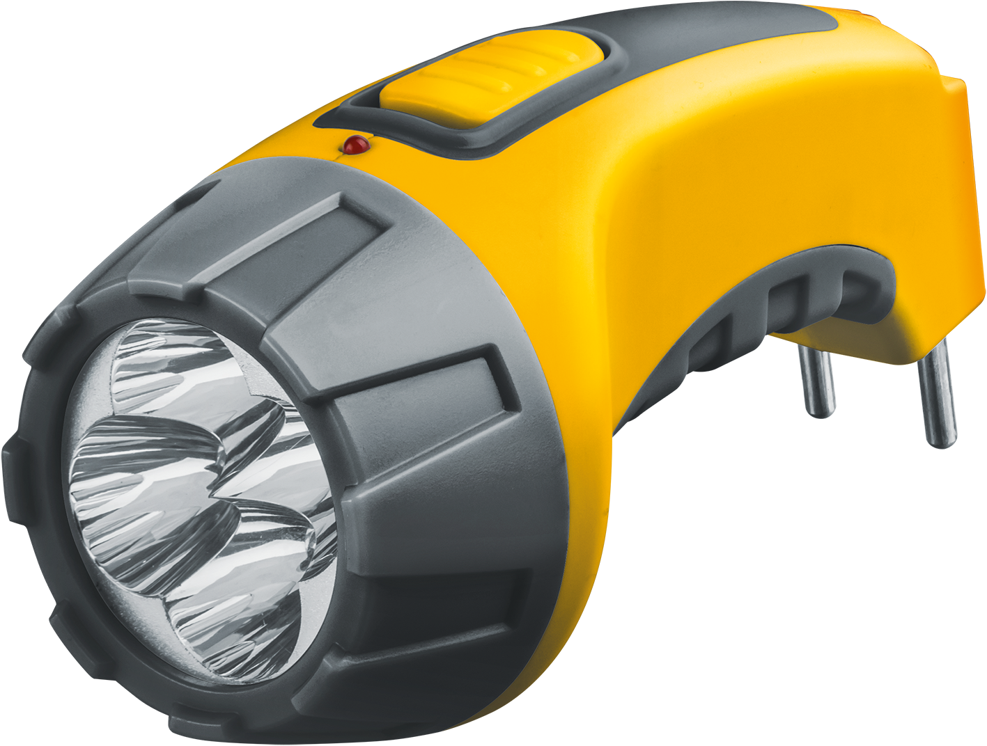 Фонарь светодиодный NPT-CP03-ACCU 4LED аккумуляторный с вилкой для зарядки пластик Navigator Group 18631 Navigator Group 18631