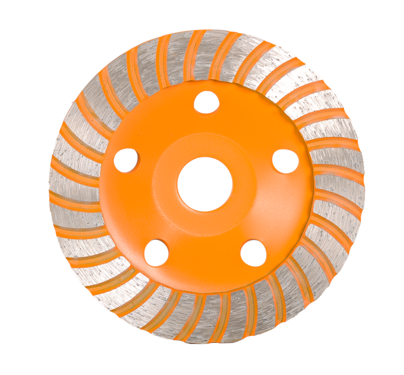 Чашка алмазная зачистная 125 мм Турбо Вихрь 73/10/3/9