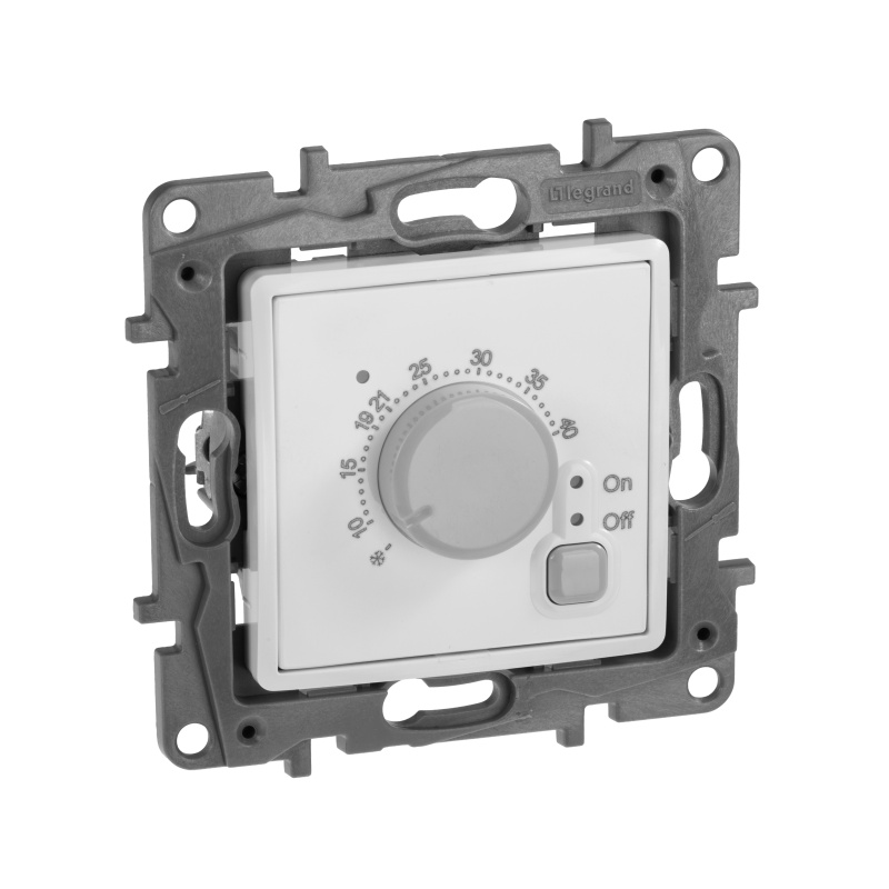 ETIKA Термостат для пола белый Daccord/Legrand 672230