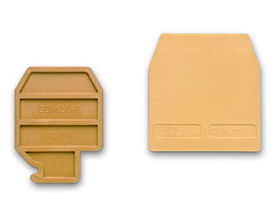 Крышка для двухуровневой клеммы на 2,5 кв.мм DKC ZEFD201BL