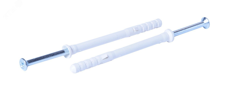 Дюбель-гвоздь 6х60 полипропилен потай 100 шт (4460950-100) Крепдил