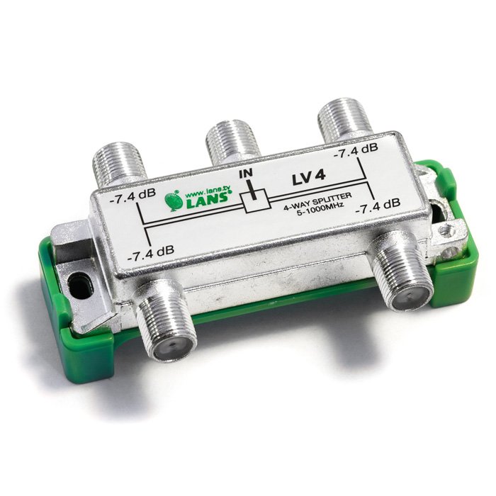 ТВ-делитель 1-4 LANS 9831497