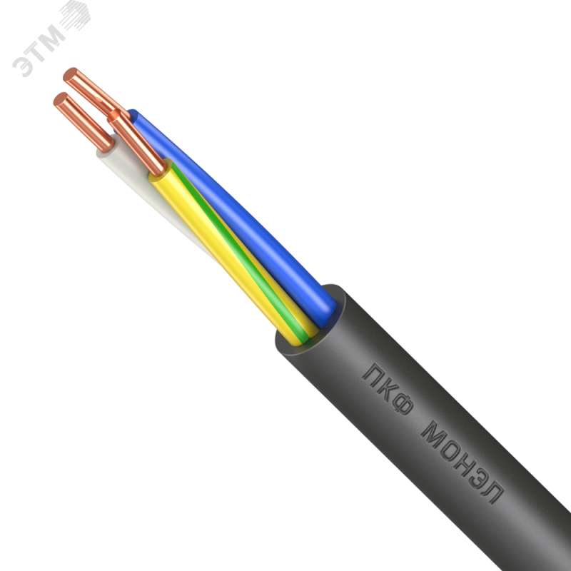 Кабель силовой ВВГнг(А)-LSLTx 3х1.5ок(N.PE)-0.660  100м ТРТС Монэл ПКФ МО3005