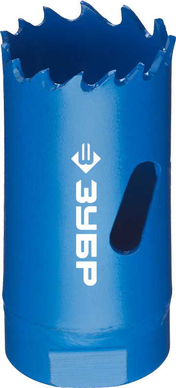 Коронка биметаллическая 25мм, быстрорежущая сталь ЗУБР 29531-025_z01