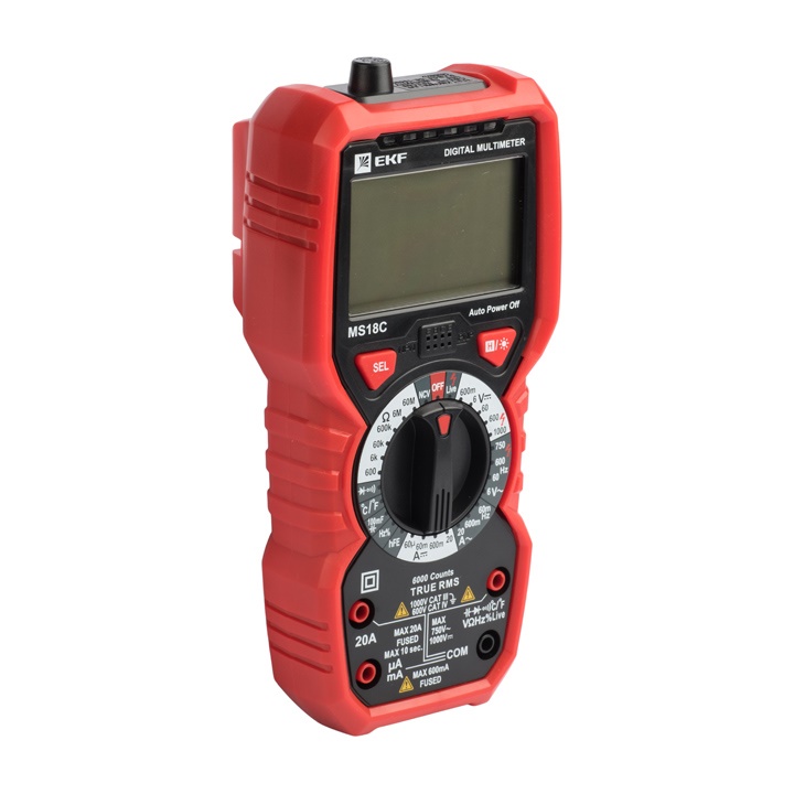 Мультиметр цифровой MS18C Expert (In-180701-pm18C) EKF