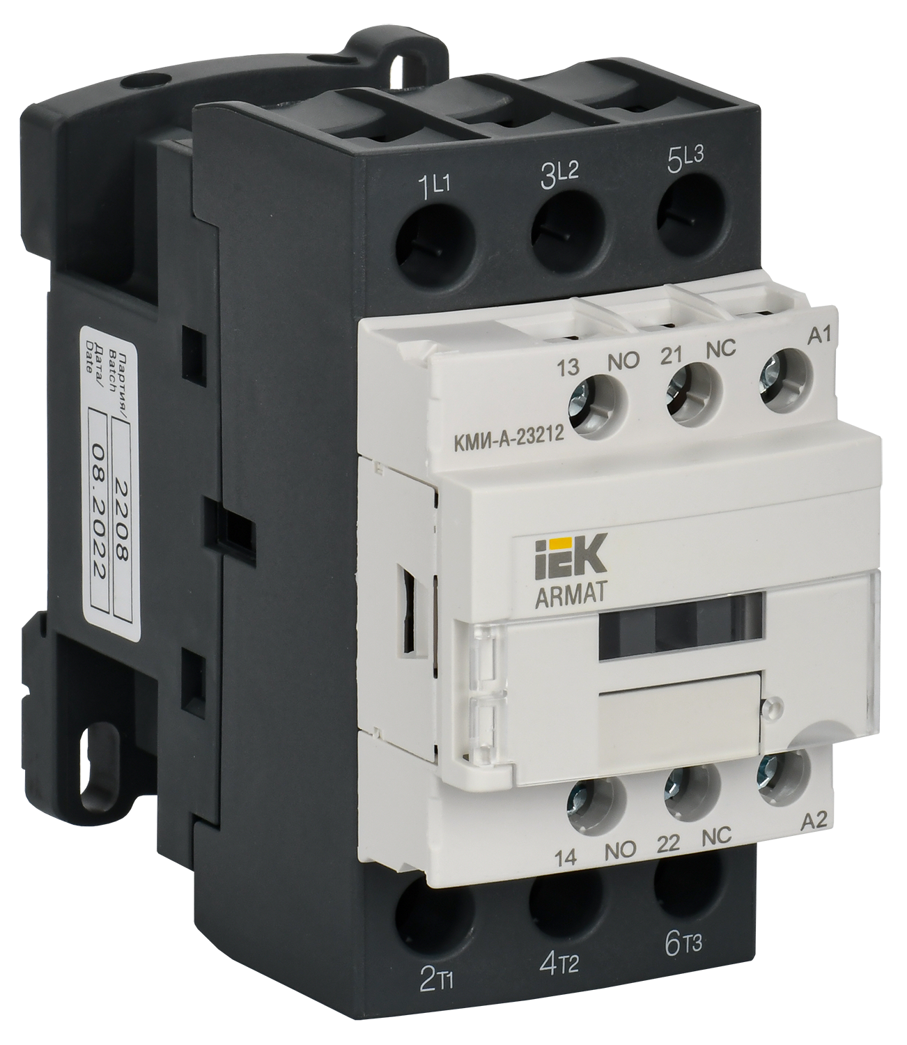ARMAT Контактор КМИ-А-23212 LC1D 32А 230В/АС3 1НО/1НЗ IEK (AR-ACC-21-032-230-11)
