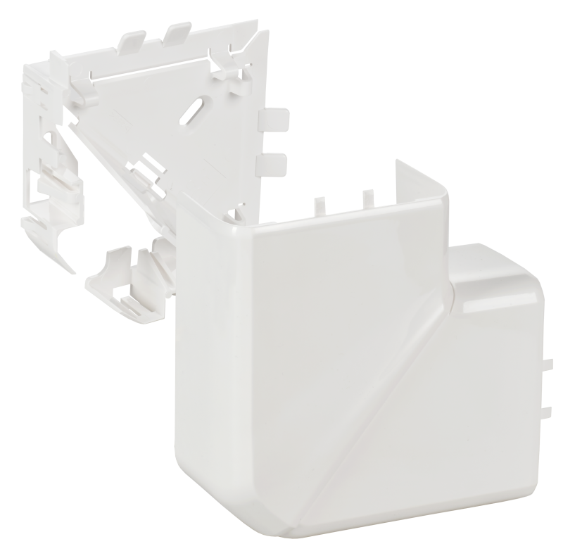 Угол плоский Г-образный 50х105 DLP белый Legrand 010786